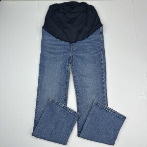 Madewell Women’s Blue Maternity‎ Kick Out Over-The-Belly Jeans W25-30/L26.5